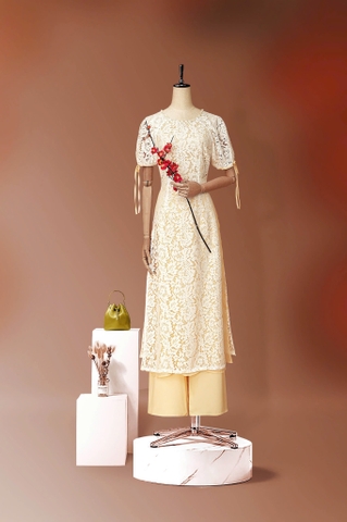 Áo Dài Mentosa Cúc Túy Thanh-MTS2281124