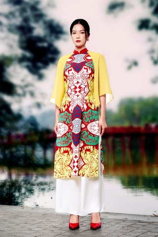 Áo Dài Mentosa Diễm Túy-MTS321112402