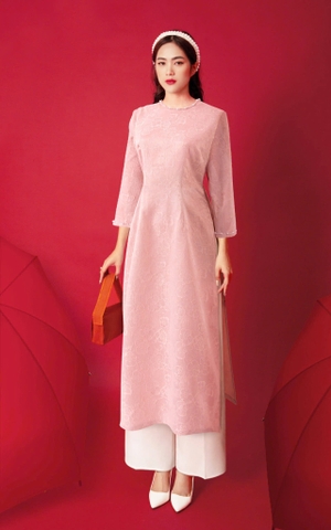 Áo Dài Mentosa Gấm Hoa-MTS310122401