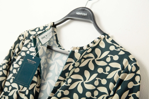 Áo Dài Mentosa Lụa Hoa-MTS321122402