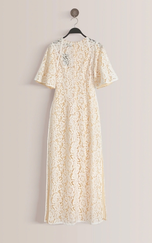 Áo Dài Mentosa Lục Cúc Khôi-MTS3250924