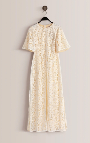 Áo Dài Mentosa Lục Cúc Khôi-MTS3250924