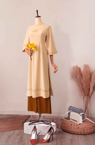 Set Áo Dài Mentosa Hạc Phục-MTS2100325