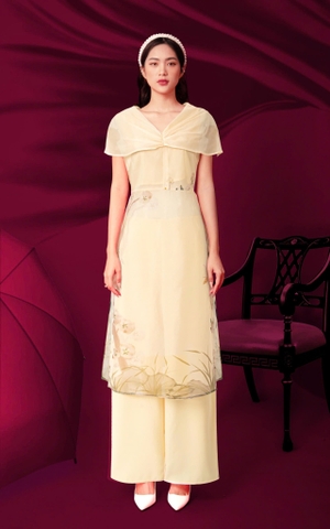 Áo Dài Mentosa Xuân Thì 3 Màu-MTS3214112404