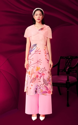 Áo Dài Mentosa Xuân Thì 3 Màu-MTS3214112404