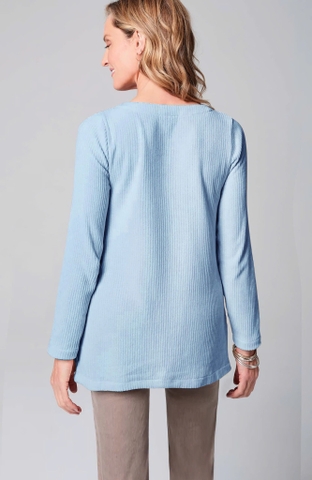 Áo Len Dệt Kim Vnxk Tay Lở-TPSRA130125