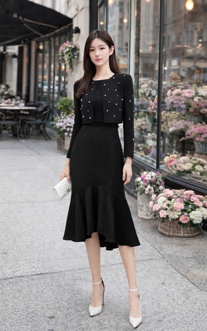 Chân Váy Katosa Gold 8 Mảnh-KTS31004243