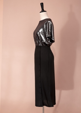 Chân Váy Katosa 3 Line Gài Nút-KTS32503249