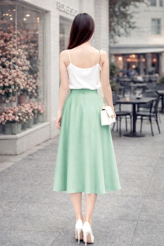 Chân Váy Katosa Xếp Ly Chéo-TPSXV240723