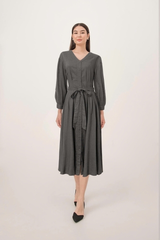 Đầm Katosa Cổ Tim Tay Ly 2 Màu-KTS32409247