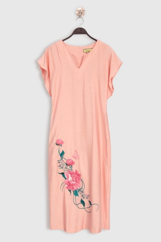 Đầm Katosa Thêu Mẫu Đơn Cổ Y-KTS20403252