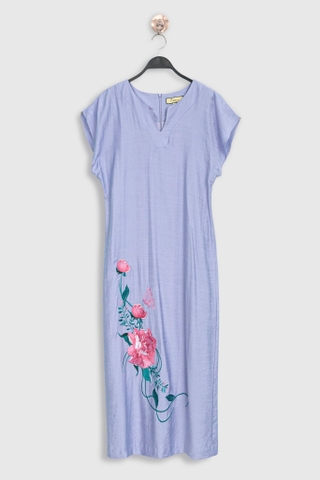 Đầm Katosa Thêu Mẫu Đơn Cổ Y-KTS20403252