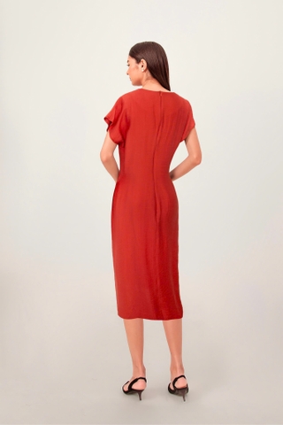 Đầm Katosa Suông Thêu Mẫu Đơn-KTS2030425