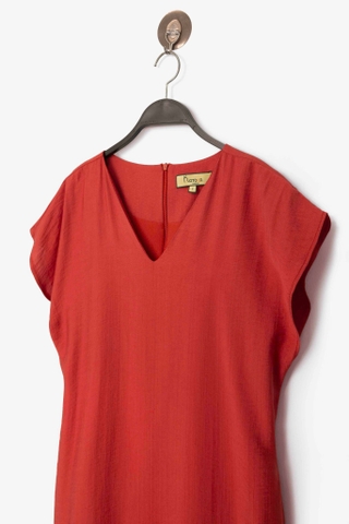 Đầm Katosa Suông Thêu Mẫu Đơn-KTS2030425