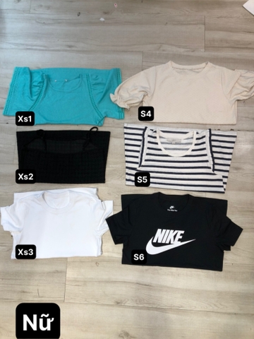 Áo Thun Nữ Vnxk Tay Ngắn Các Loại-TPSRFAN223