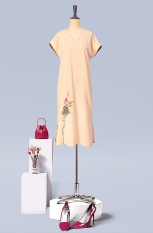Đầm katosa Linen Line Diên Vĩ 3 Màu-KTS30608240