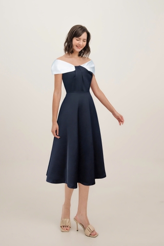 Đầm Katosa Trễ Vai Xếp Ly-KTS3260320244