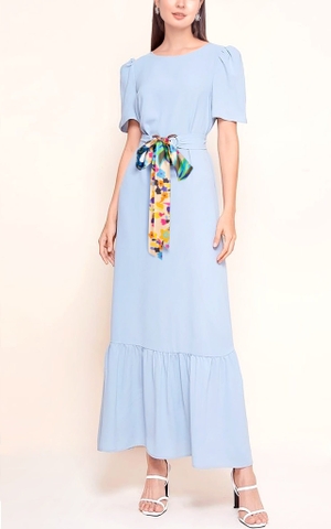 Đầm Maxi Katosa Mắc Cáo Hoa-TPSXD240623