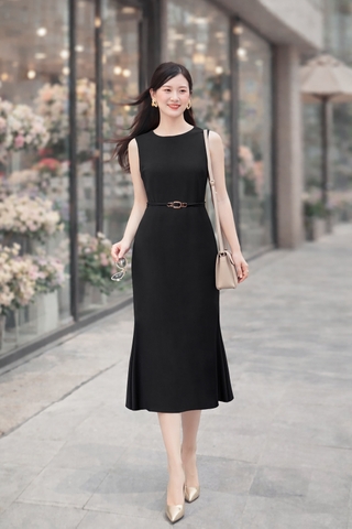 Đầm Katosa Gold Dây Eo-KTS122318