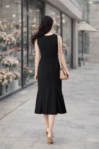 Đầm Katosa Gold Dây Eo-KTS122318