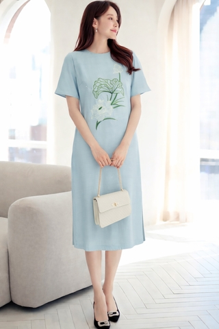 Đầm Katosa Bạch Liên 2 Màu-KTS3120425