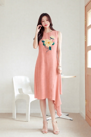 Đầm Katosa Hoa Mẫu Đơn-KTS3260225