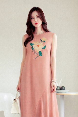 Đầm Katosa Hoa Mẫu Đơn-KTS3260225