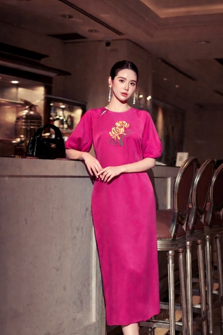 Đầm Katosa Lục Cúc Hạ 2 Màu-KTS2310325