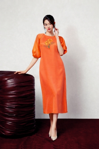 Đầm Katosa Lục Cúc Hạ 2 Màu-KTS2310325