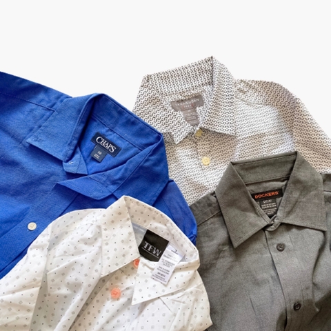 Áo Sơ Mi Em Bé Trai Vnxk Nhiều Màu-FSASX0725