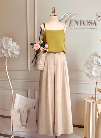 Quần Mentosa Cạp Cao Xếp Ly-QMTS120925L1