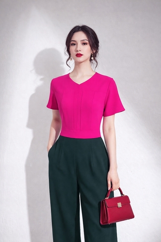 Jumpsuit Katosa Phối Màu-KTS32102243