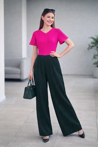 Jumpsuit Katosa Phối Màu-KTS32102243