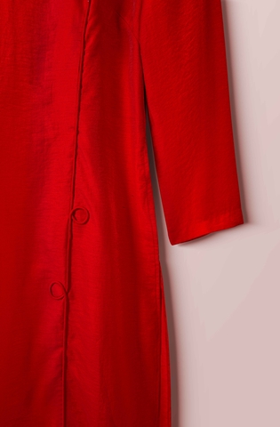 Áo Dài Mentosa Hoa Rum-KTS212122401