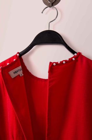 Áo Dài Mentosa Hoa Rum-KTS212122401