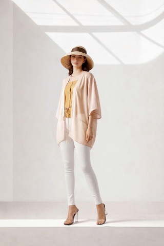 Áo Choàng Mentosa Buộc Dây 2 Màu-KMTS130925L1