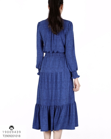 Đầm Thun Michael Tay Dài Chạy Smocking Tay + Eo - T2909201018