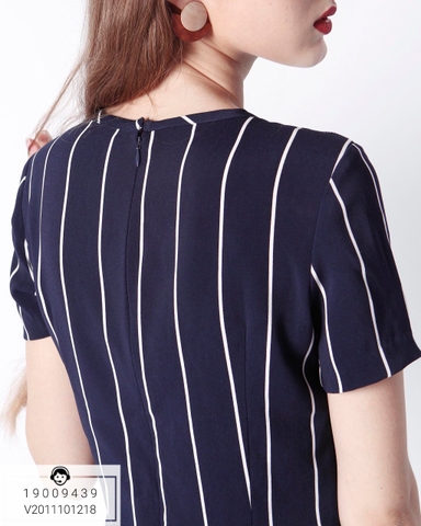 Jumpsuit Short Cổ Tròn Tay Con - V2011101218