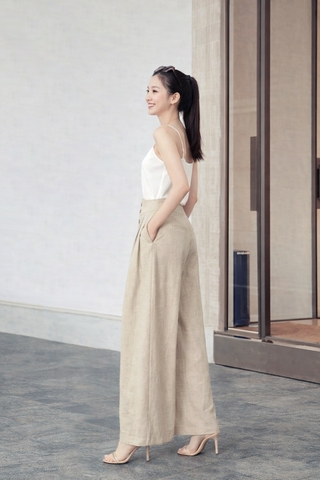 Quần Mentosa Xếp Ly Lưng Kiểu-QMTS030925L1