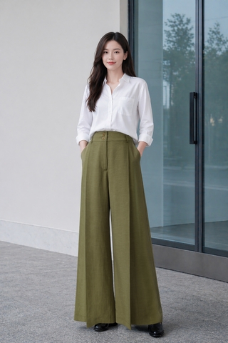 Quần Mentosa  Ly Eo Ống Đứng-QKTS09032026