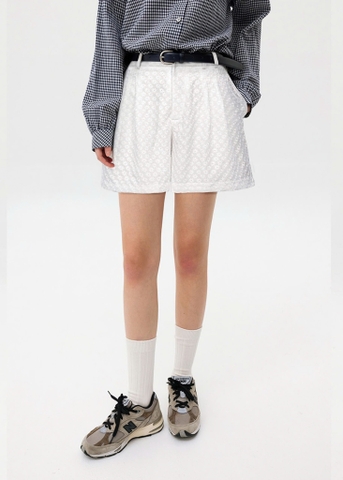 Quần Ted Short Cotton Thêu-TED2210325