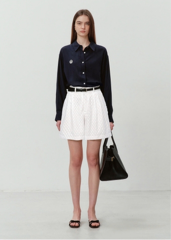 Quần Ted Short Cotton Thêu-TED2210325