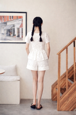 Set Katosa Organza Tơ Hoa-KTS32102242