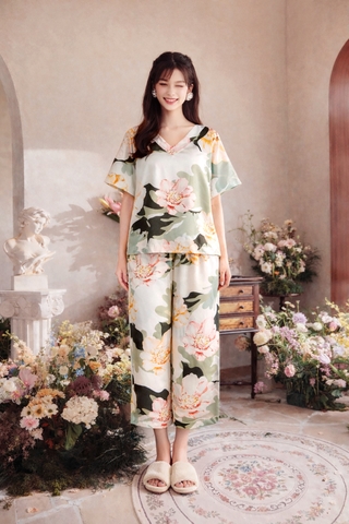 Set Bộ Lửng Anthale In Hoa-ATL220511L2