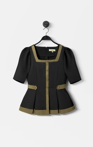 Set Katosa Cổ Vuông Phối Màu-KTS32307240