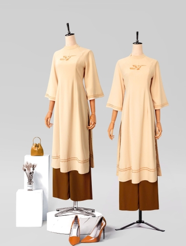 Set Áo Dài Mentosa Hạc Phục-MTS2100325