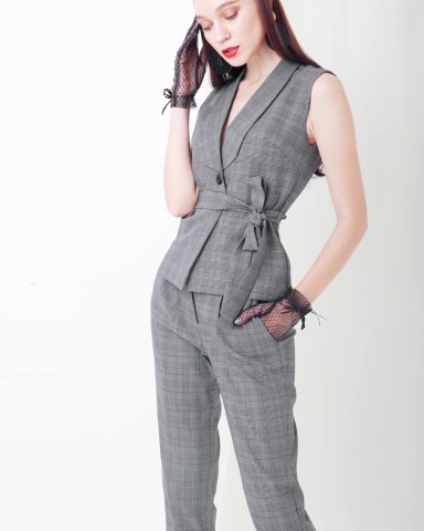 Set Ck Caro Dạng Vest Sn-Swckr171218Ap