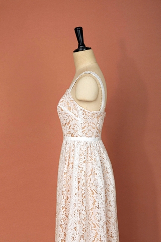 Đầm Mentosa 2 Dây Tùng Xòe-MTS31511244