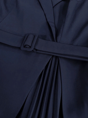 Đầm CK Xếp Ly Quạt-CK211224