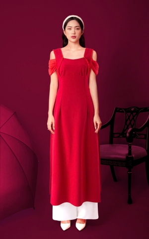 Áo Dài Mentosa Cutcup-MTS206012501